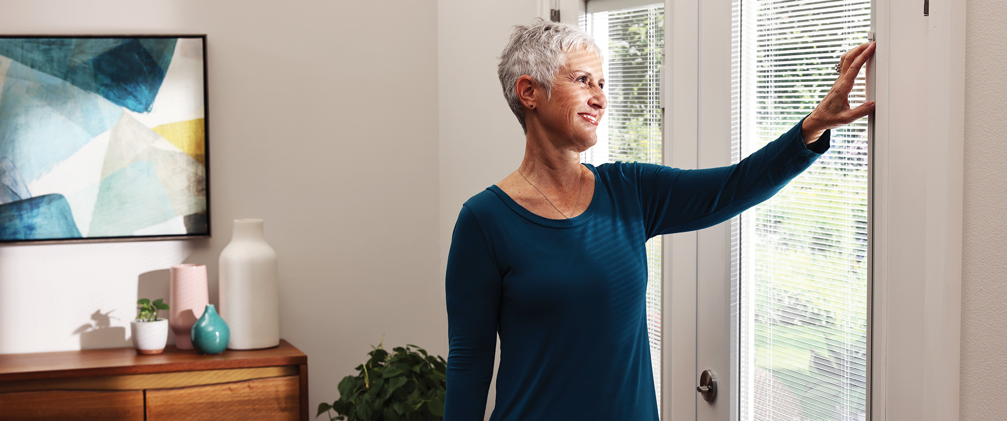 How to keep blinds dust free